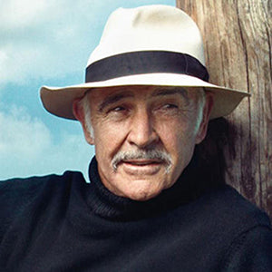 Sean Connery in a Panama Hat