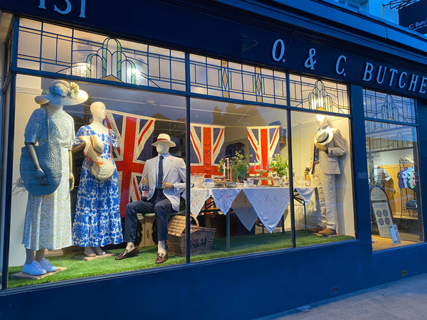 Time for Tea in our Jubilee Window