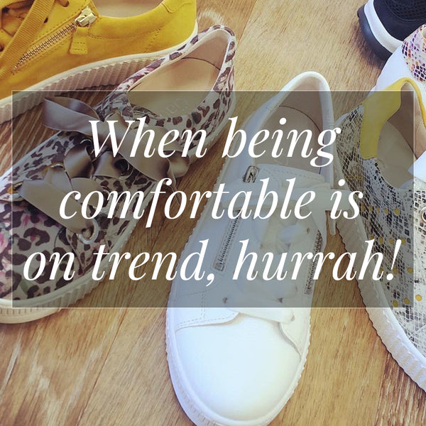 When Being Comfortable is On Trend