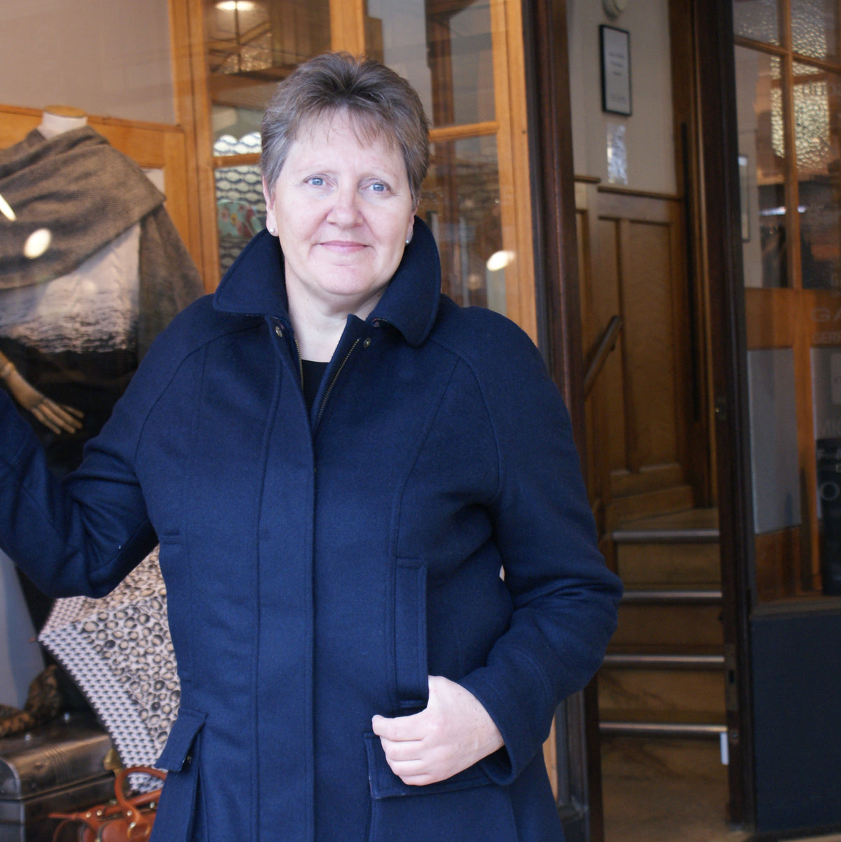 Staff Picks - Heather and her Barbour Fell Jacket