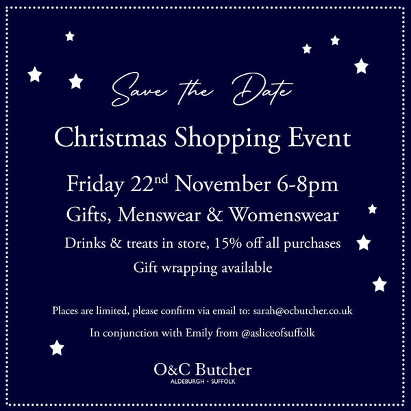 Christmas Shopping Evening