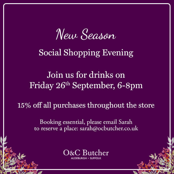 Social Shopping Evening - 26th September