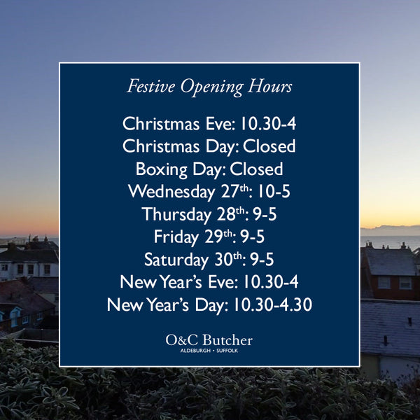 Christmas Opening Hours