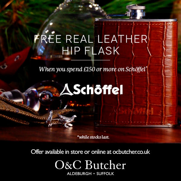 Schöffel Hip Flask Give Away