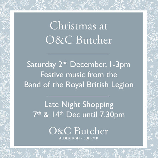 Christmas at O&C Butcher