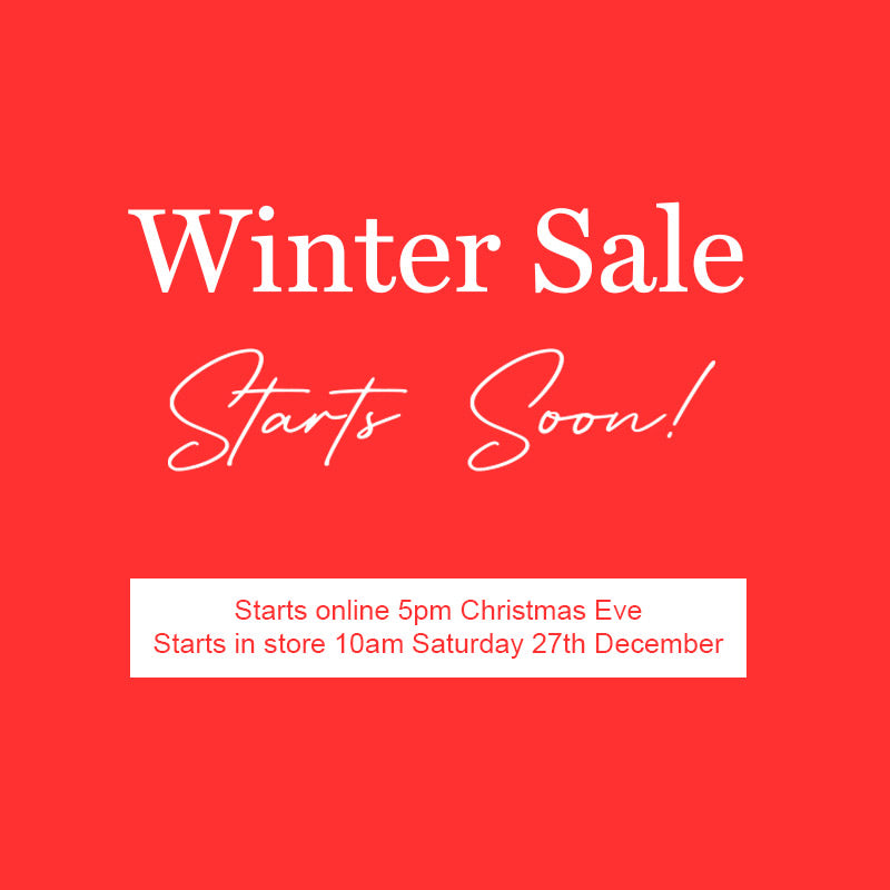 Winter Sale Starts Soon!
