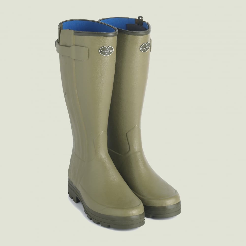 Neoprene-lined Chasseur Wellington Boots