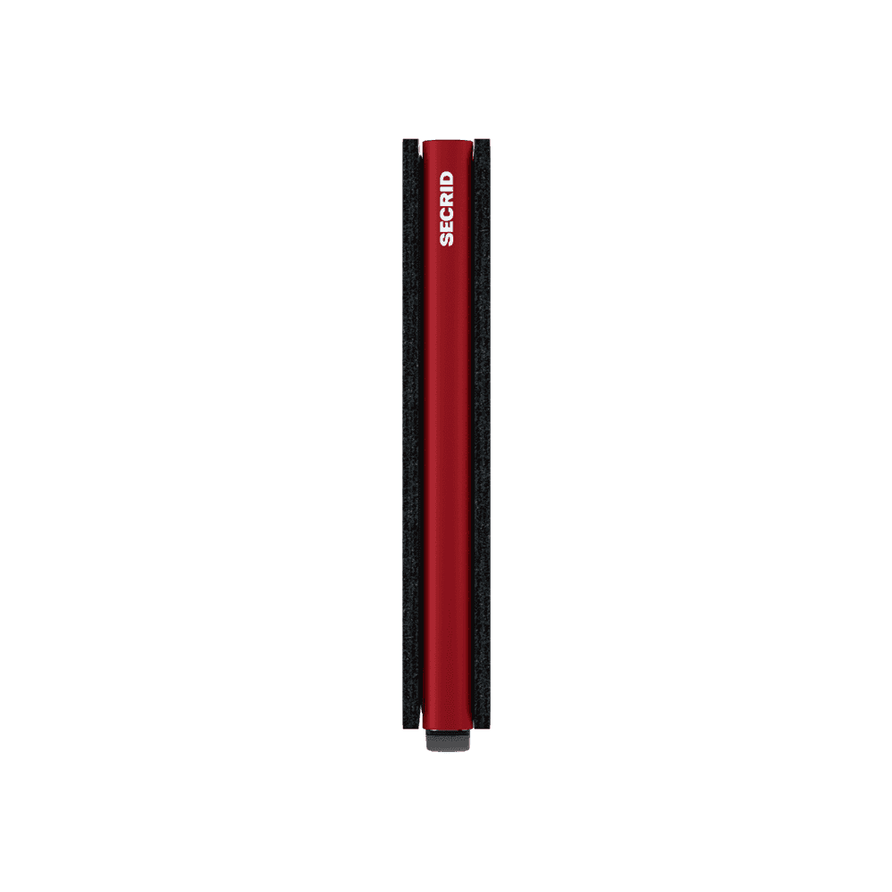 Slimwallet Matte Black & Red