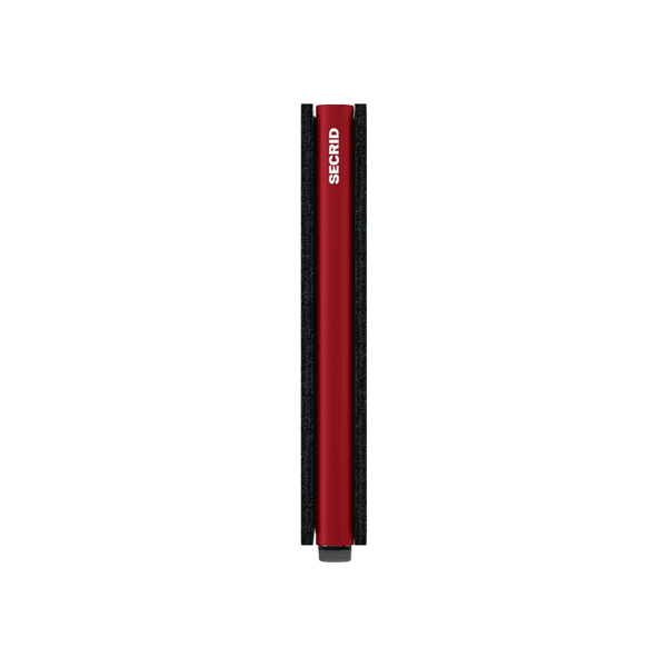 Slimwallet Matte Black & Red