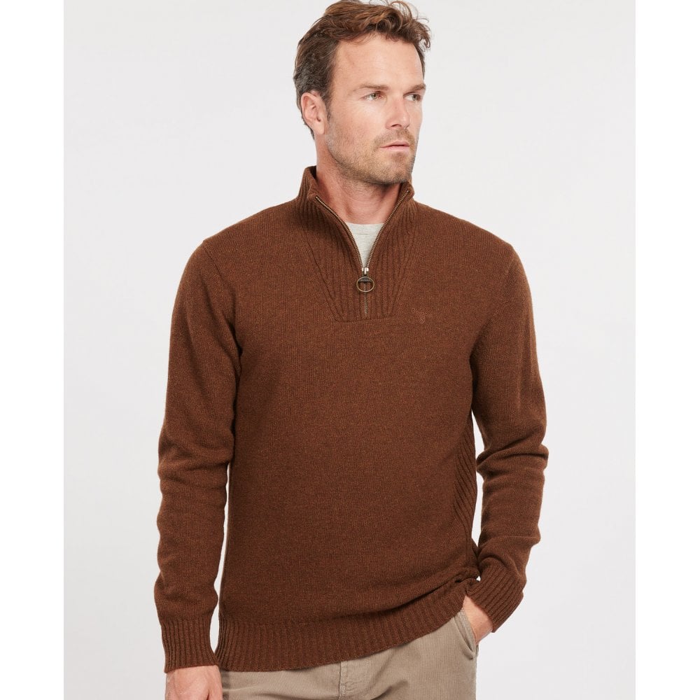 Essential Lambswool Half Zip Jumper