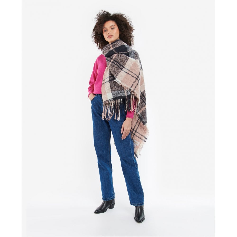 Tartan Boucle Scarf