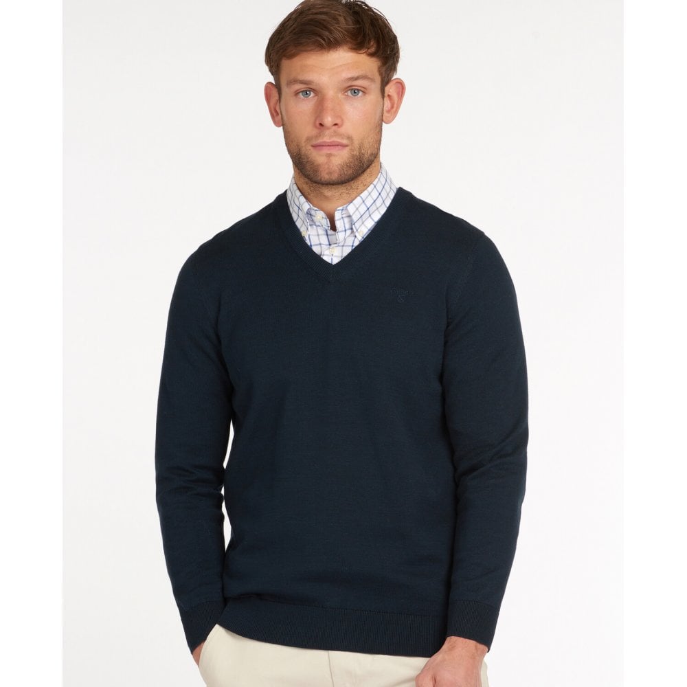 Pima Cotton V-Neck Sweater