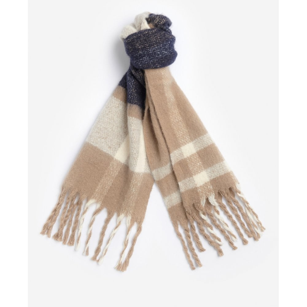 Isla Tartan Boucle Scarf