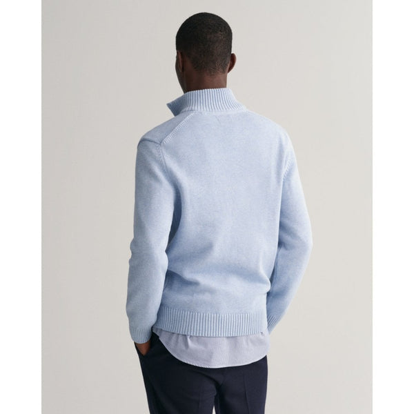 Casual Cotton Half-Zip Sweater