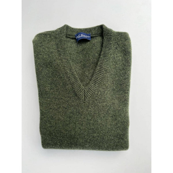 Lambswool V-Neck Jumper
