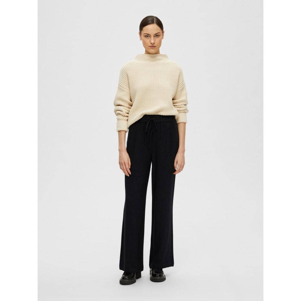 Viva Linen Blend Trousers