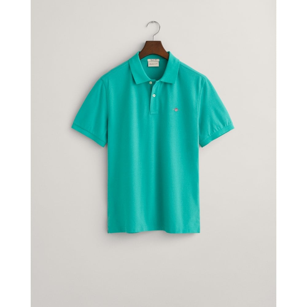 Regular Fit Shield Piqué Polo Shirt