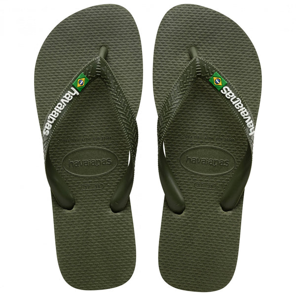 Brasil Logo Flip Flops
