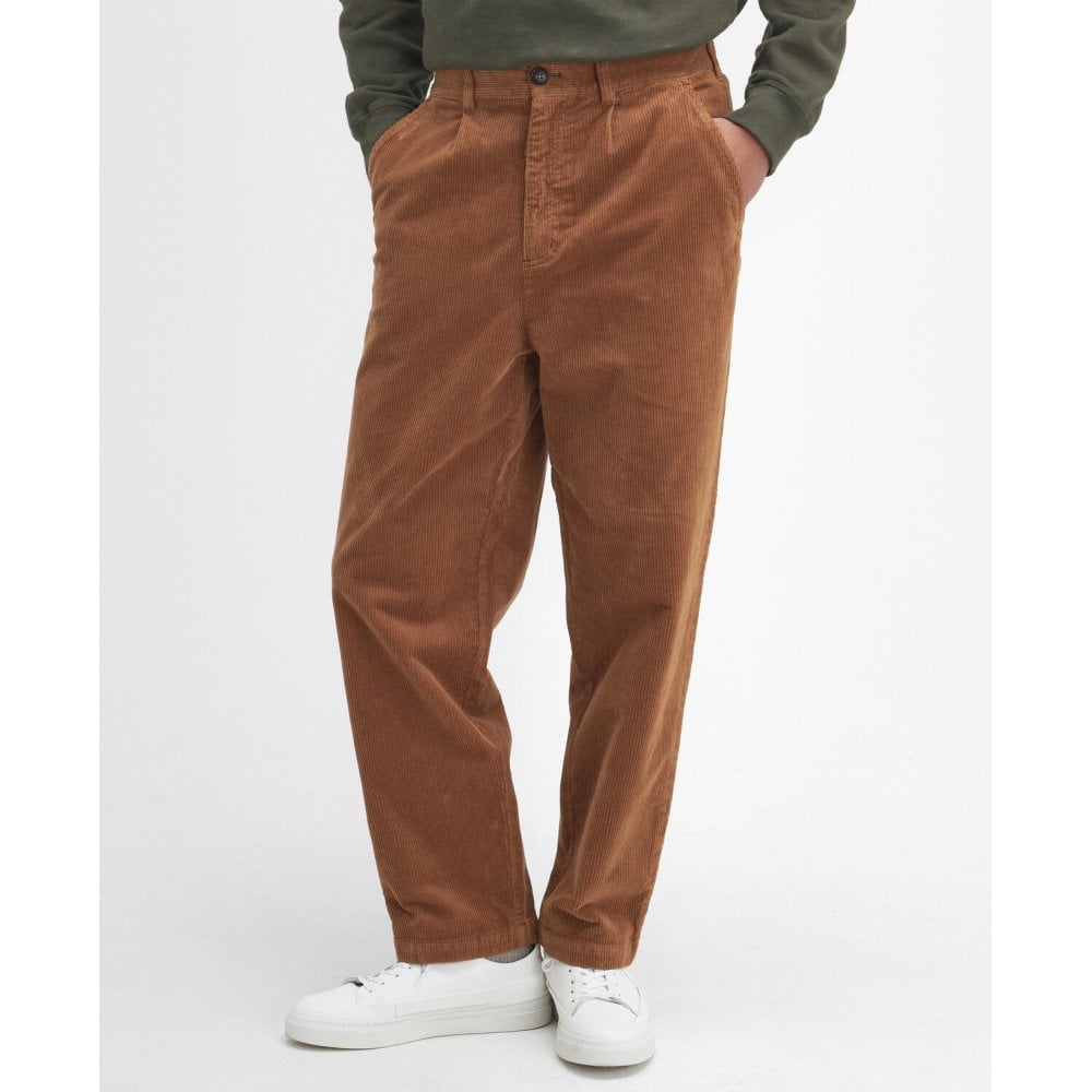 Stretch Cord Relaxed Fit Trousers