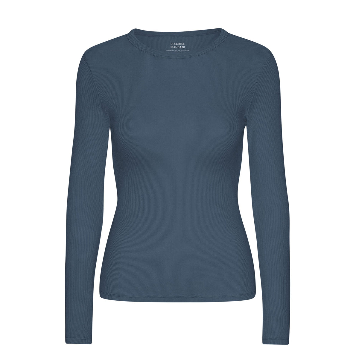 Womens Organic Rib Long Sleeve T-Shirt