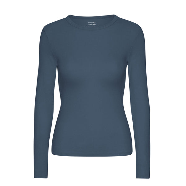 Womens Organic Rib Long Sleeve T-Shirt