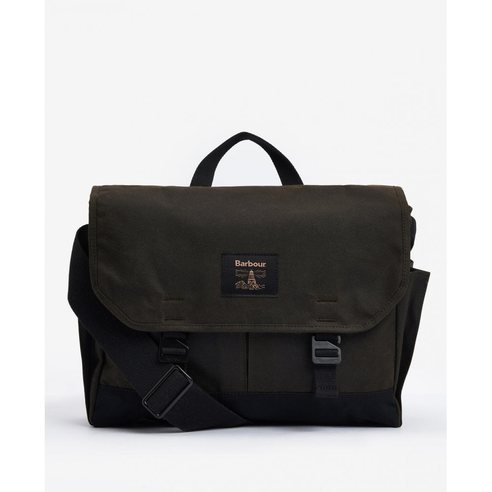 Field Waxed Satchel