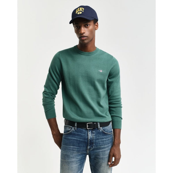 Classic Cotton Crew Neck Sweater