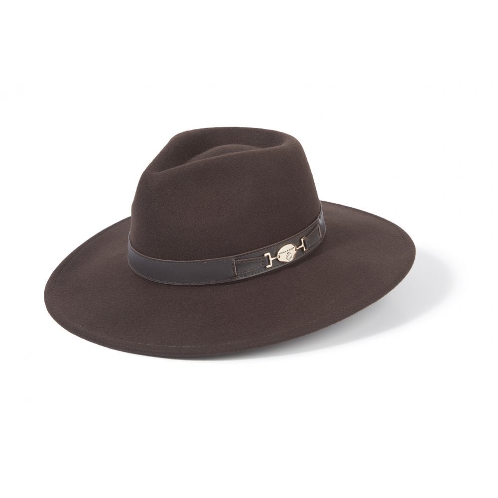 x Fairfax & Favor - The Halesworth Wide Brimmed Fedora