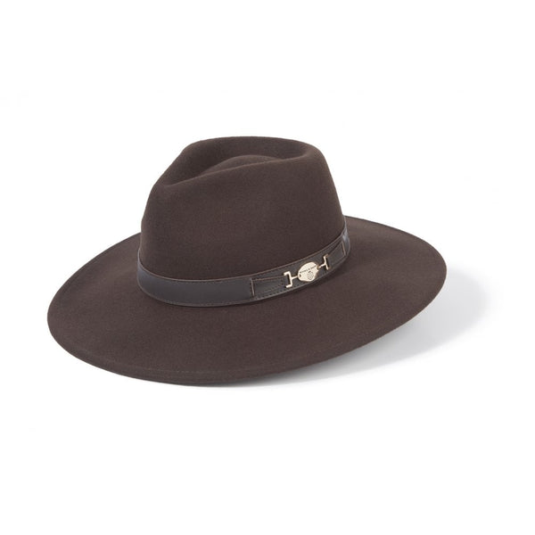 x Fairfax & Favor - The Halesworth Wide Brimmed Fedora
