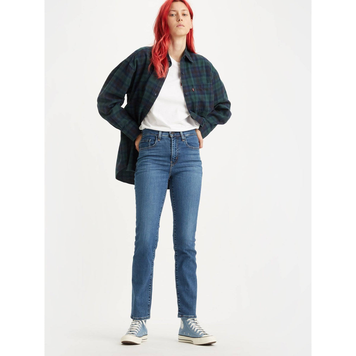 724™ High Rise Straight Jeans