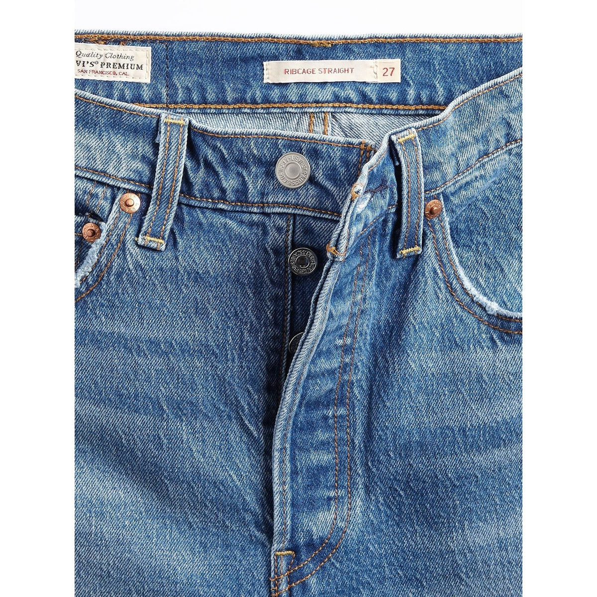 Ribcage Full Length Jeans
