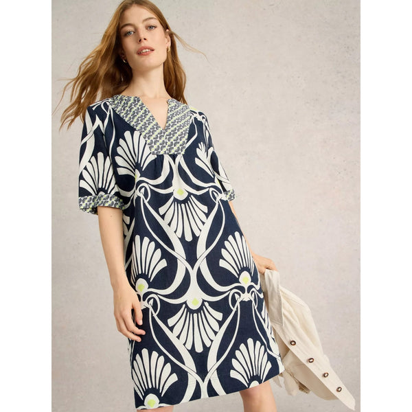 Ash Linen Dress