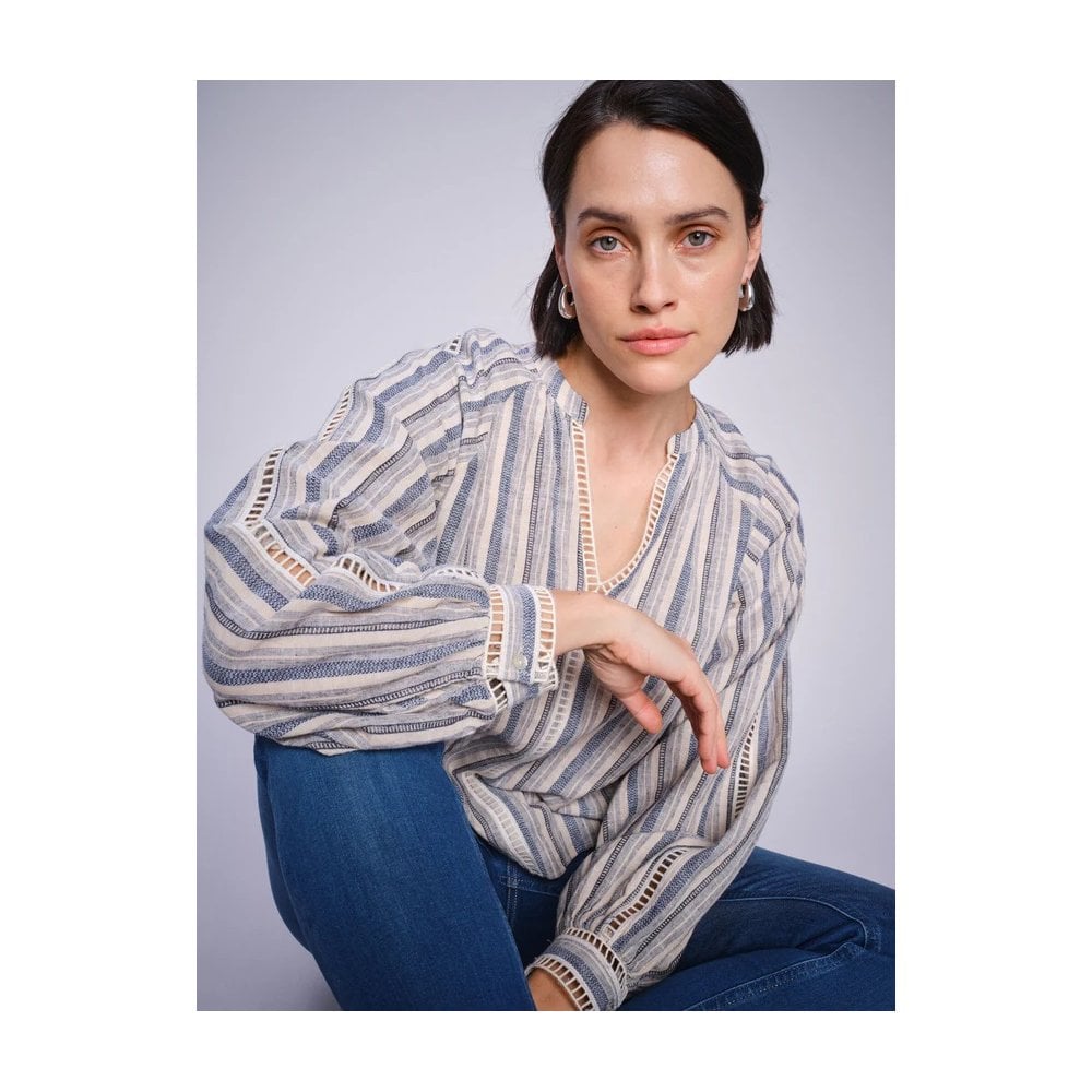 Zeina Linen Blouse