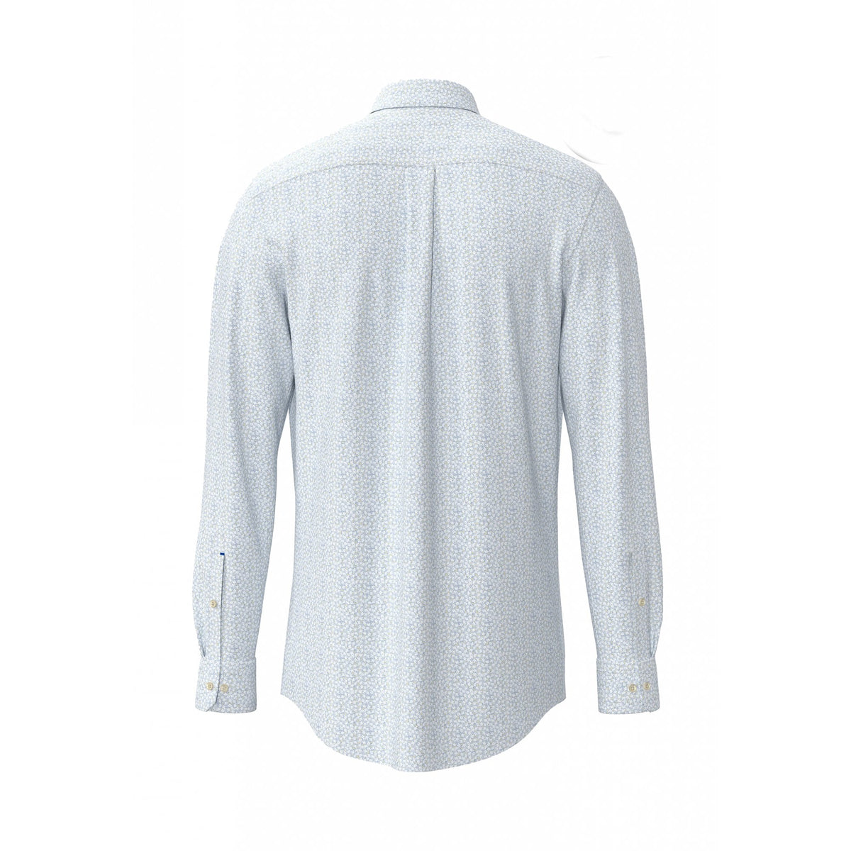 Flower Print Mix Shirt