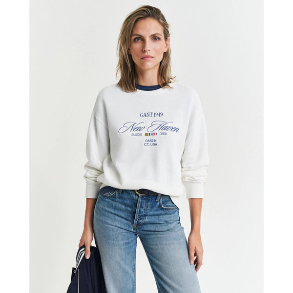 Graphic C-Neck Sweatshirt