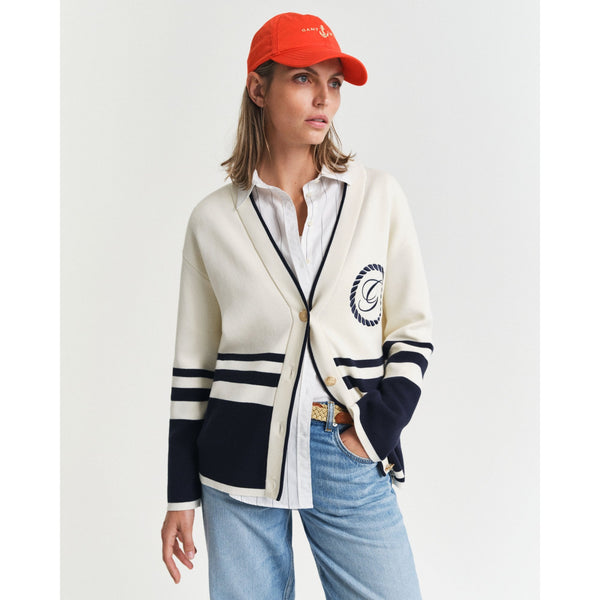 Varsity V-Neck Cardigan