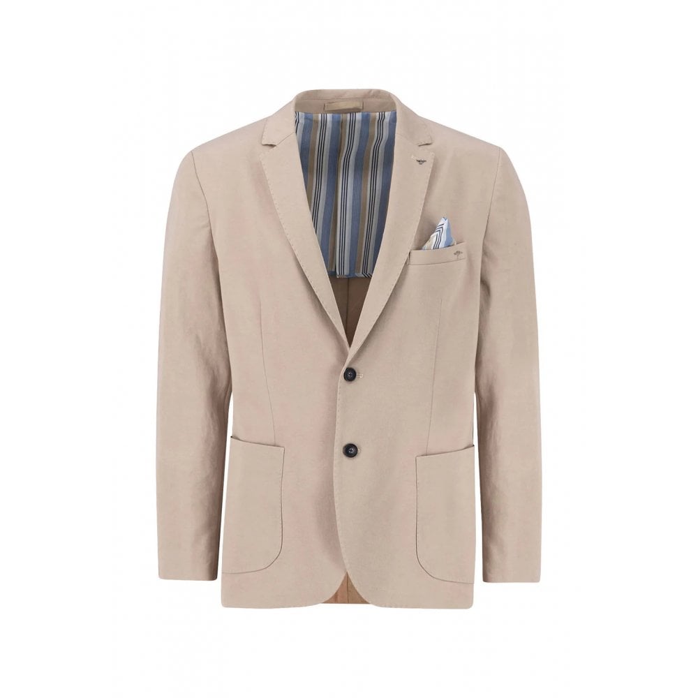 Cotton Twill Blazer