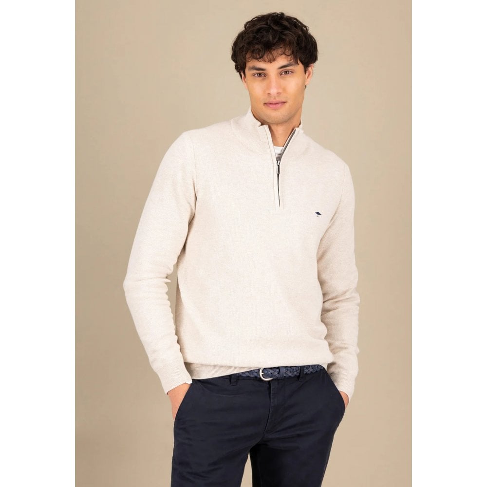 Troyer-Zip Sweater