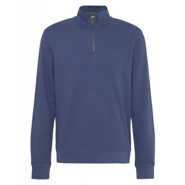 Pique Interlock Half Zip-Sweatshirt