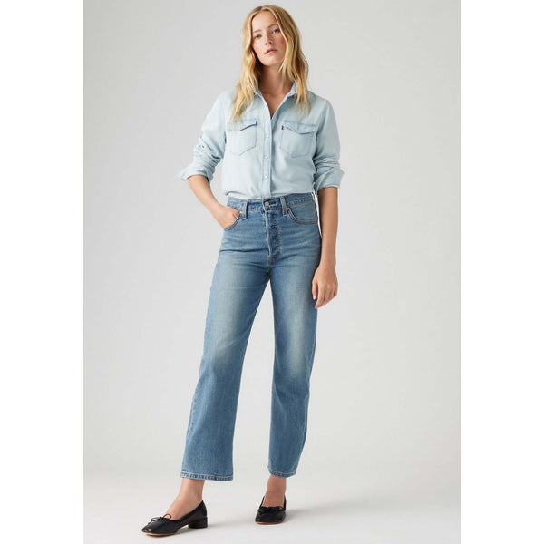 Ribcage Straight Ankle Jeans