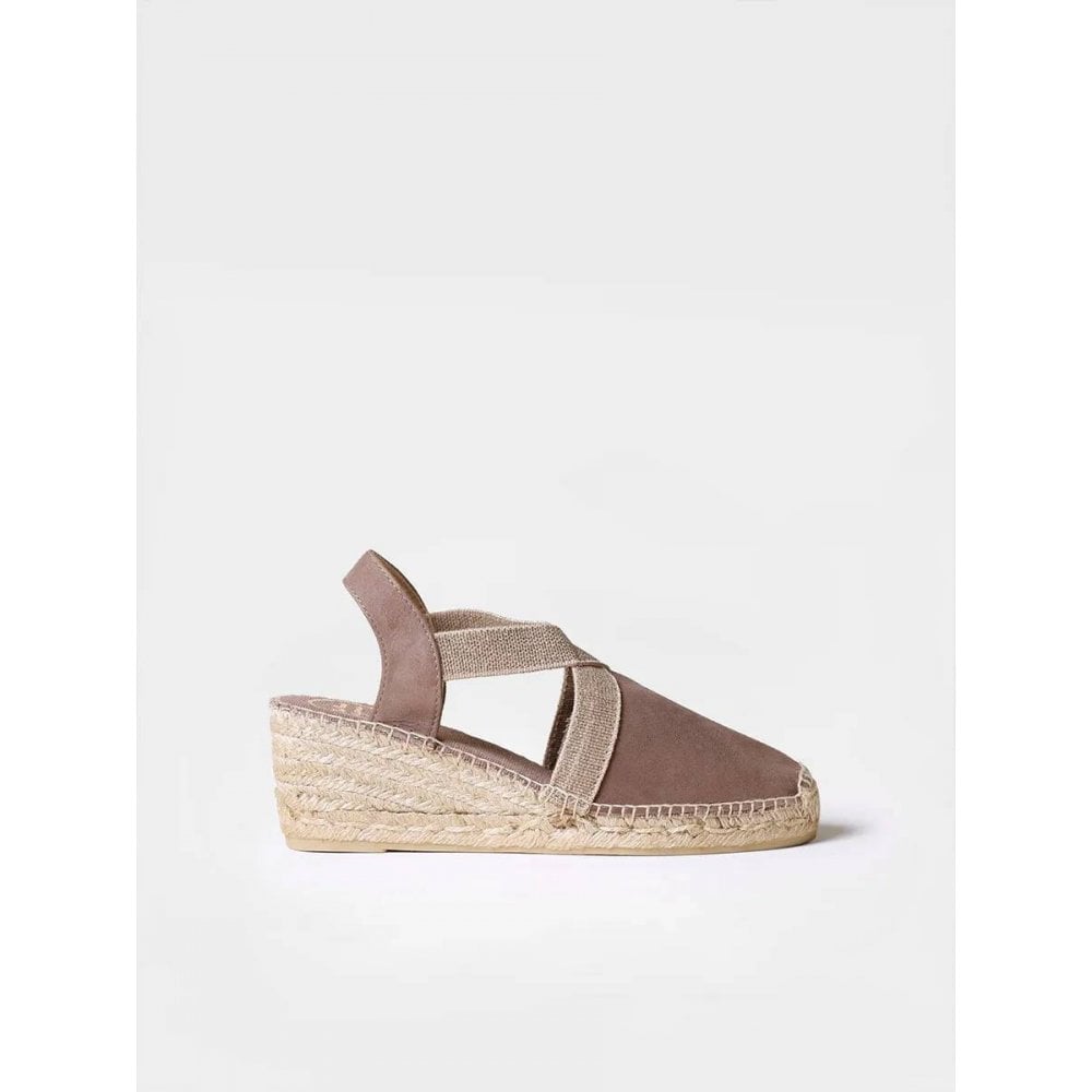 Tona Suede Espadrilles With Elastics