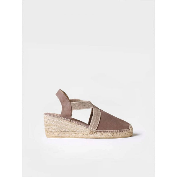 Tona Suede Espadrilles With Elastics