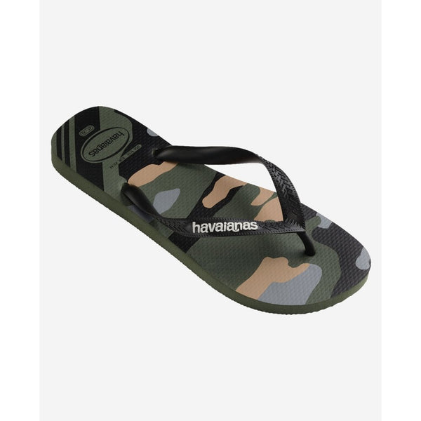 Top Camu Flip Flops