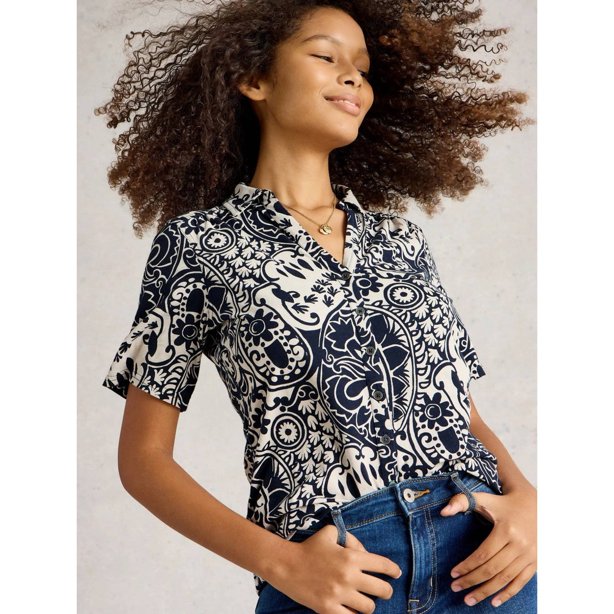 Annie Short Sleeved Jersey Shirt