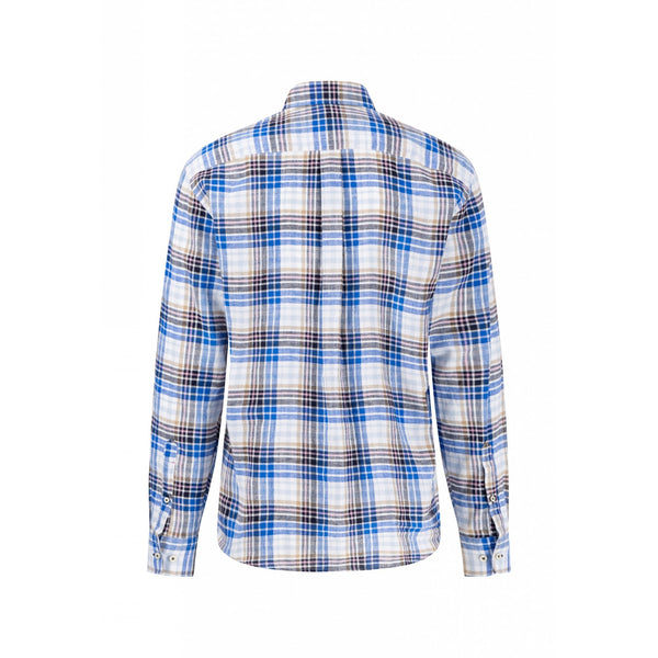 Checked Linen Shirt