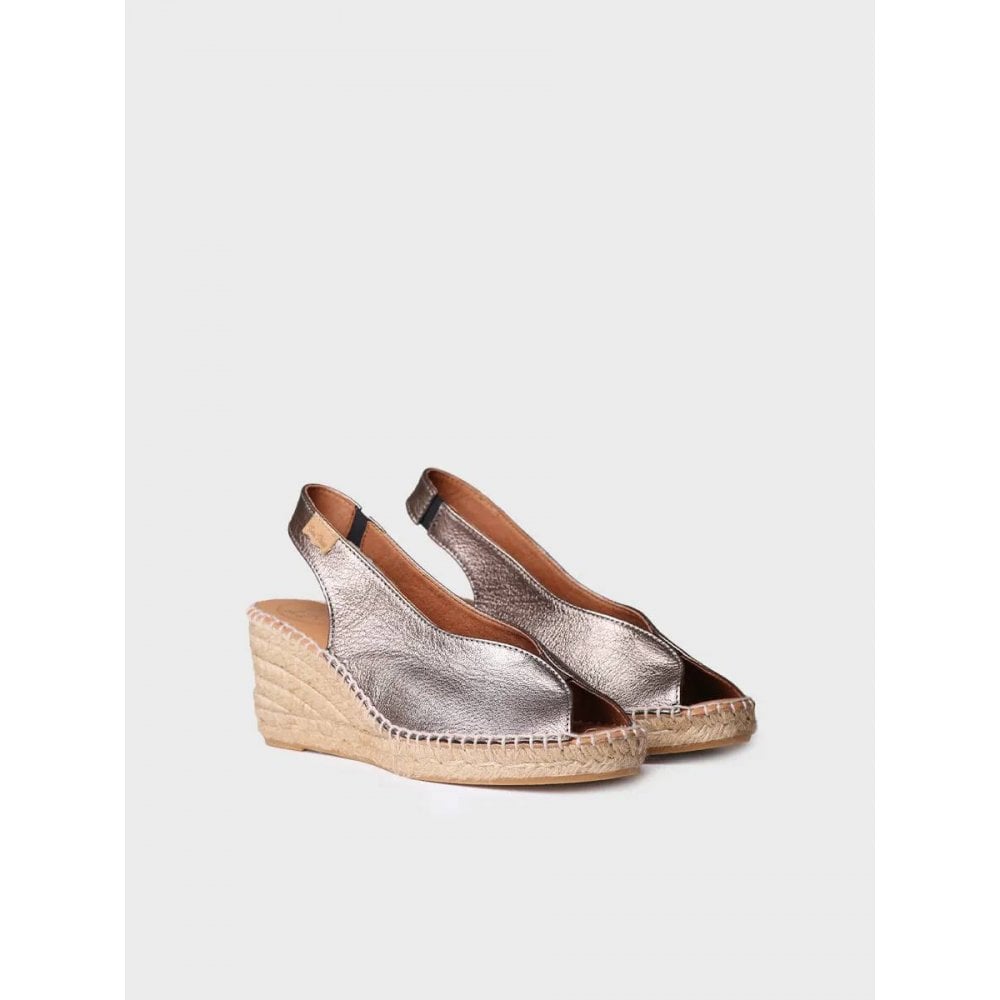Laila-P Peep Toe Wedge Espadrilles