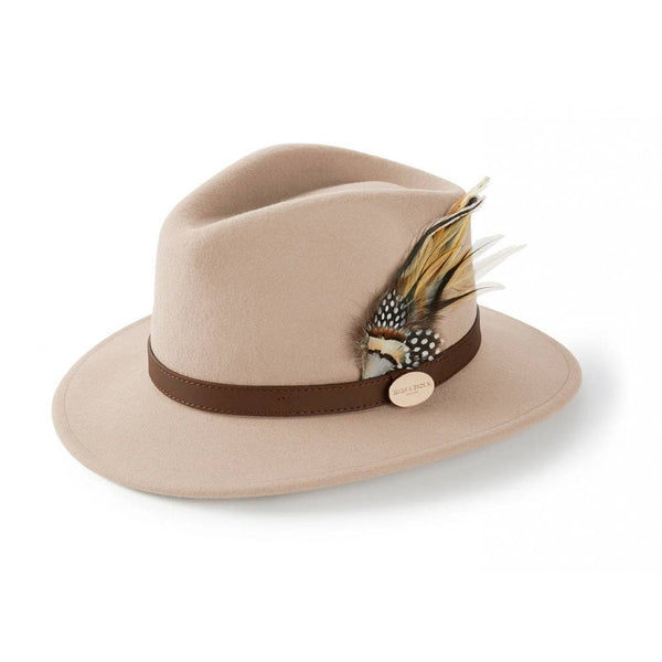 The Suffolk Fedora (Fawn Feather)