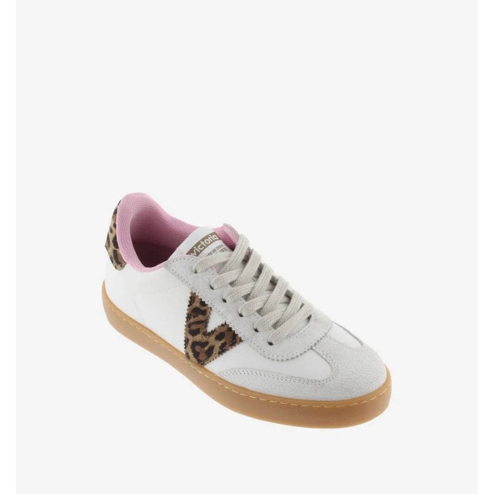 Berlín Ciclista Faux Leather & Split Leather Trainer