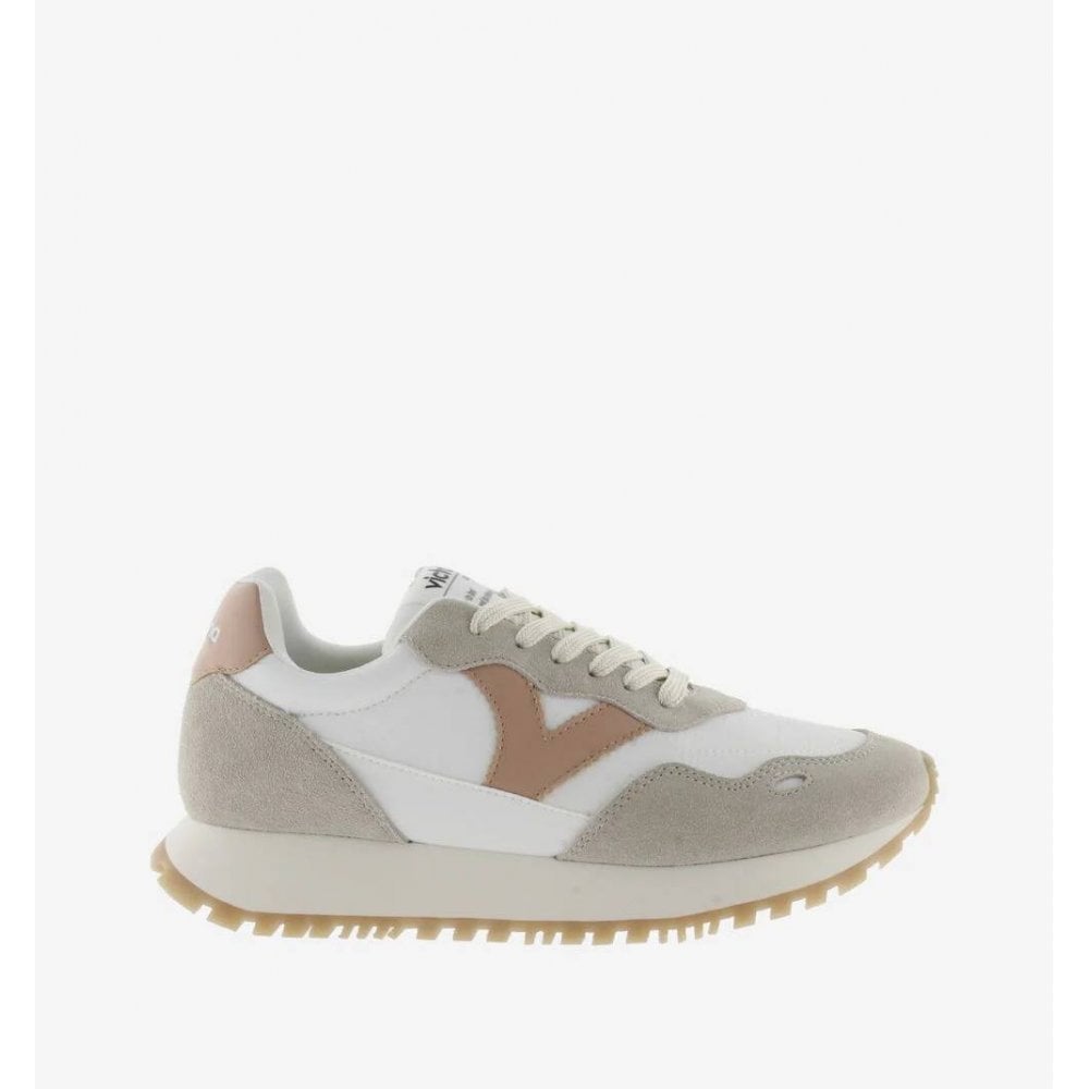 Viento Nylon & Split Leather Trainers