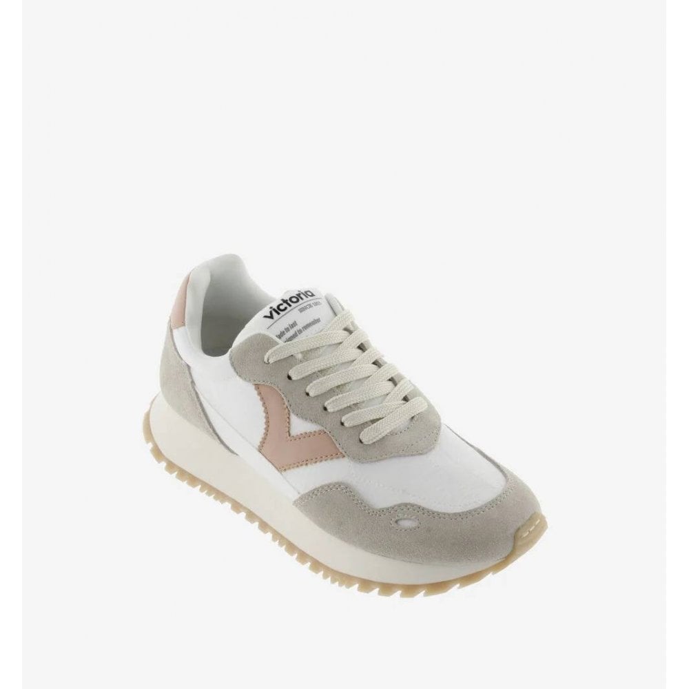 Viento Nylon & Split Leather Trainers